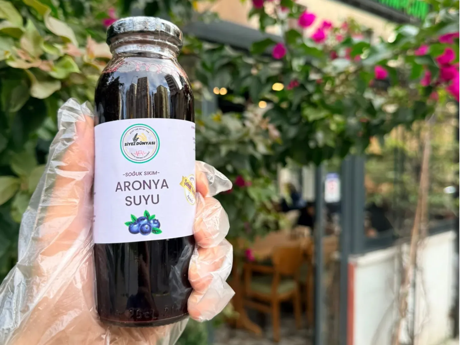 ARONYA SUYU 250 ML SOĞUK SIKIM